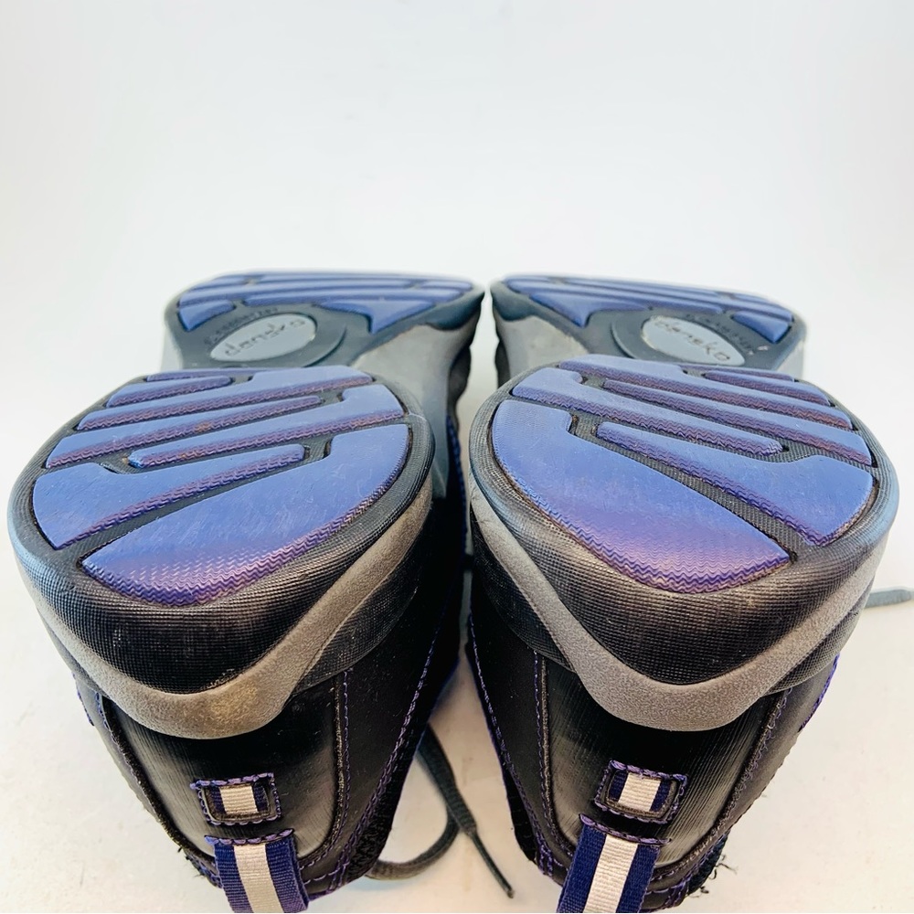 Dansko Gray Purple Sabrina Waterproof Suede Casual Sneakers size 40 9.5 10 - Picture 11 of 12